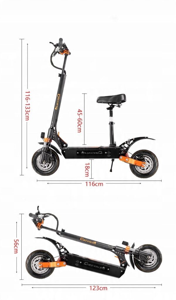 CHEEVALRY S10 Off-Road Electric Scooter